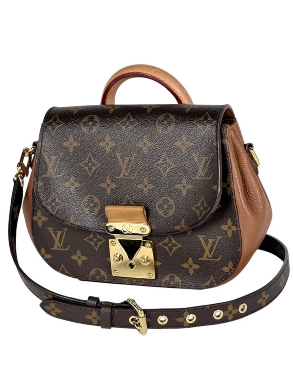 Louis Vuitton Eden PM Handbag 2-Way Monogram Brown